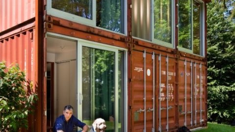 Adam Kalkins Old Lady House Shipping Container Home