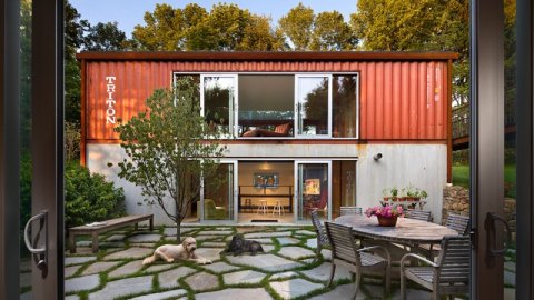 Adam Kalkins Old Lady House Shipping Container Home
