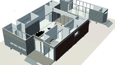 The Freeman Feldmann Shipping Container Home