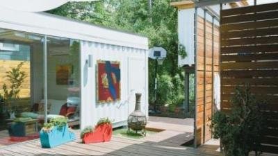 The Freeman Feldmann Shipping Container Home