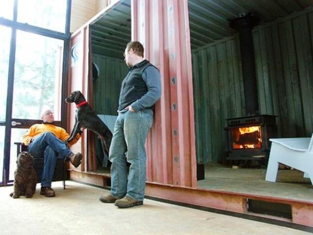 holyoke cabin a shipping container home
