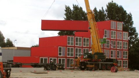 Keetwonen (Amsterdam Student Shipping Container Housing) 