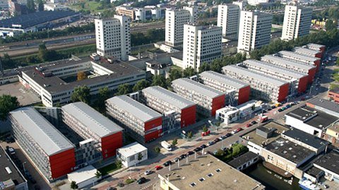 Keetwonen (Amsterdam Student Shipping Container Housing) 
