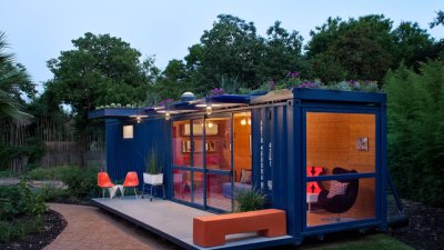 Low Impact Container Studio in Texas