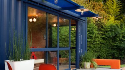 Low Impact Container Studio in Texas