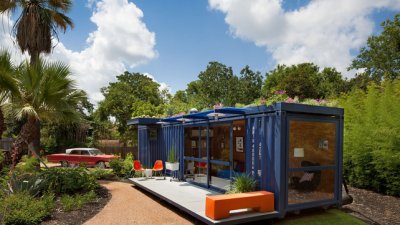 Low Impact Container Studio in Texas