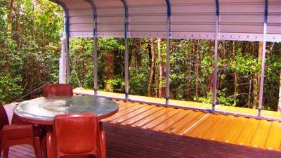 A Shipping Container Rainforest Research Center