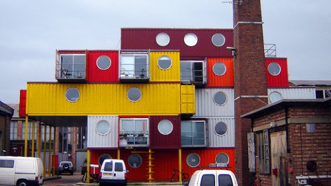 The Container City Project at Trinity Buoy Wharf, London's Docklands