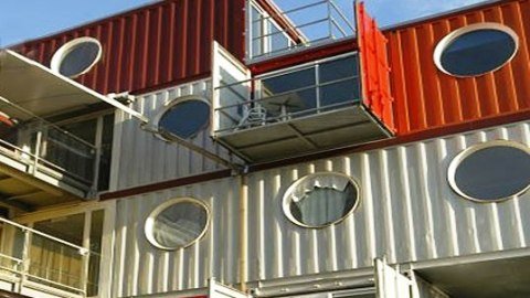 The Container City Project at Trinity Buoy Wharf, London's Docklands