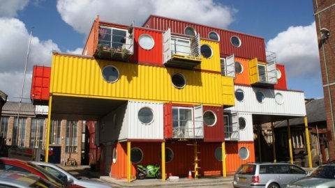 The Container City Project at Trinity Buoy Wharf, London's Docklands