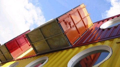 The Container City Project at Trinity Buoy Wharf, London's Docklands