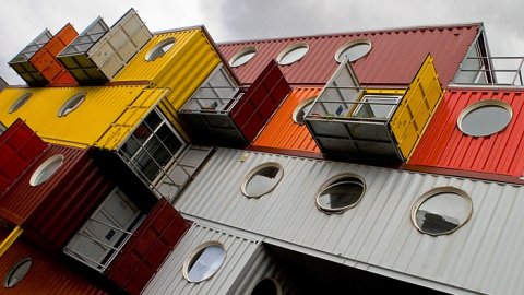 The Container City Project at Trinity Buoy Wharf, London's Docklands