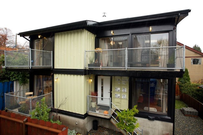 The Zigloo Domestique Shipping Container House Project - Victoria BC The Zigloo Domestique Shipping Container House Project - Victoria BC